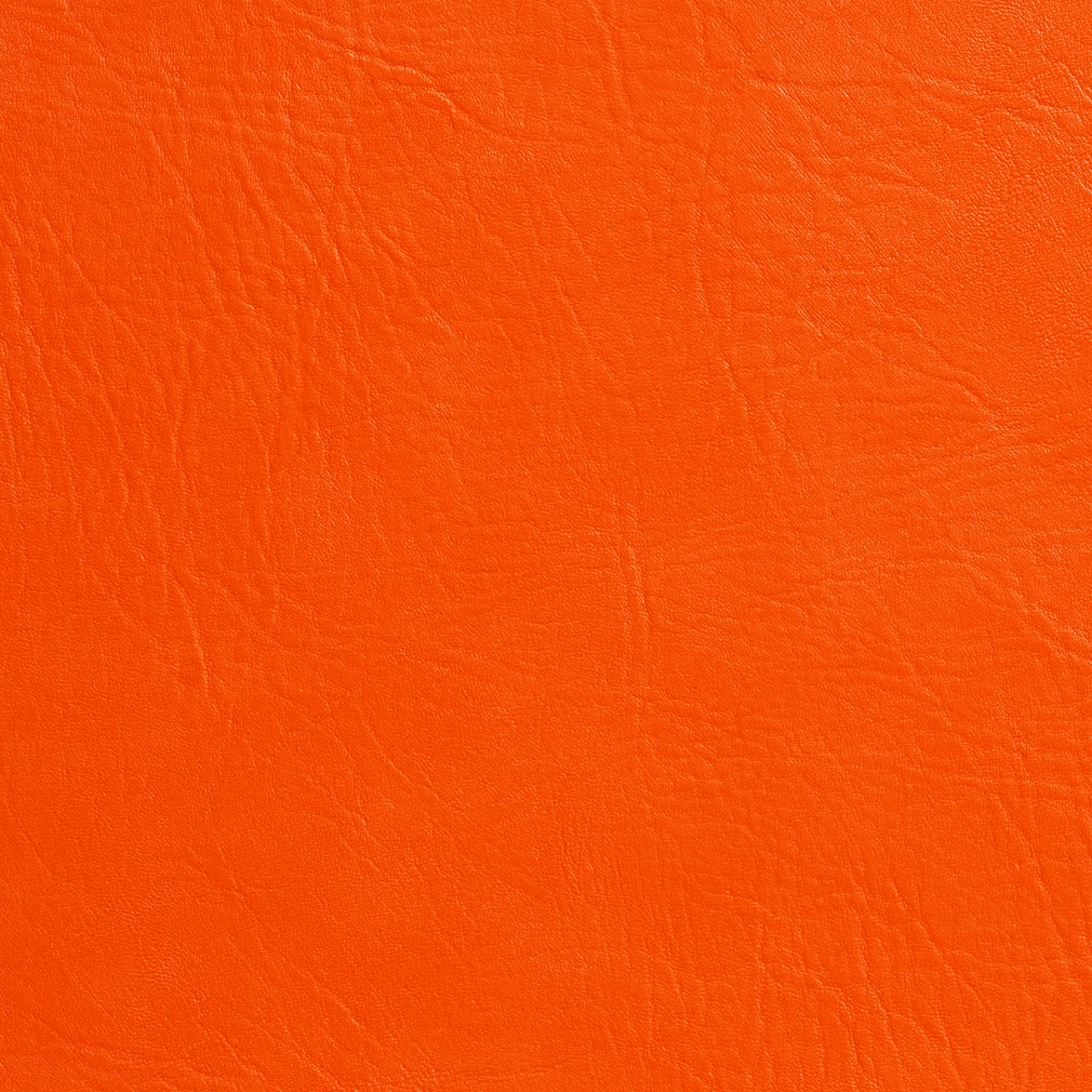 7753 Leather Grain,Plain & Solid Tiger Lily Orange & Rust Charlotte Fabrics Vinyl