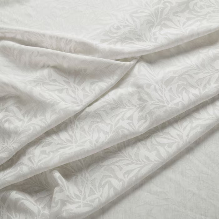 7893-2 WMAH 7893 WILLOW BOUGH SHEER 2 BLEACH BLEACH DRAPERY