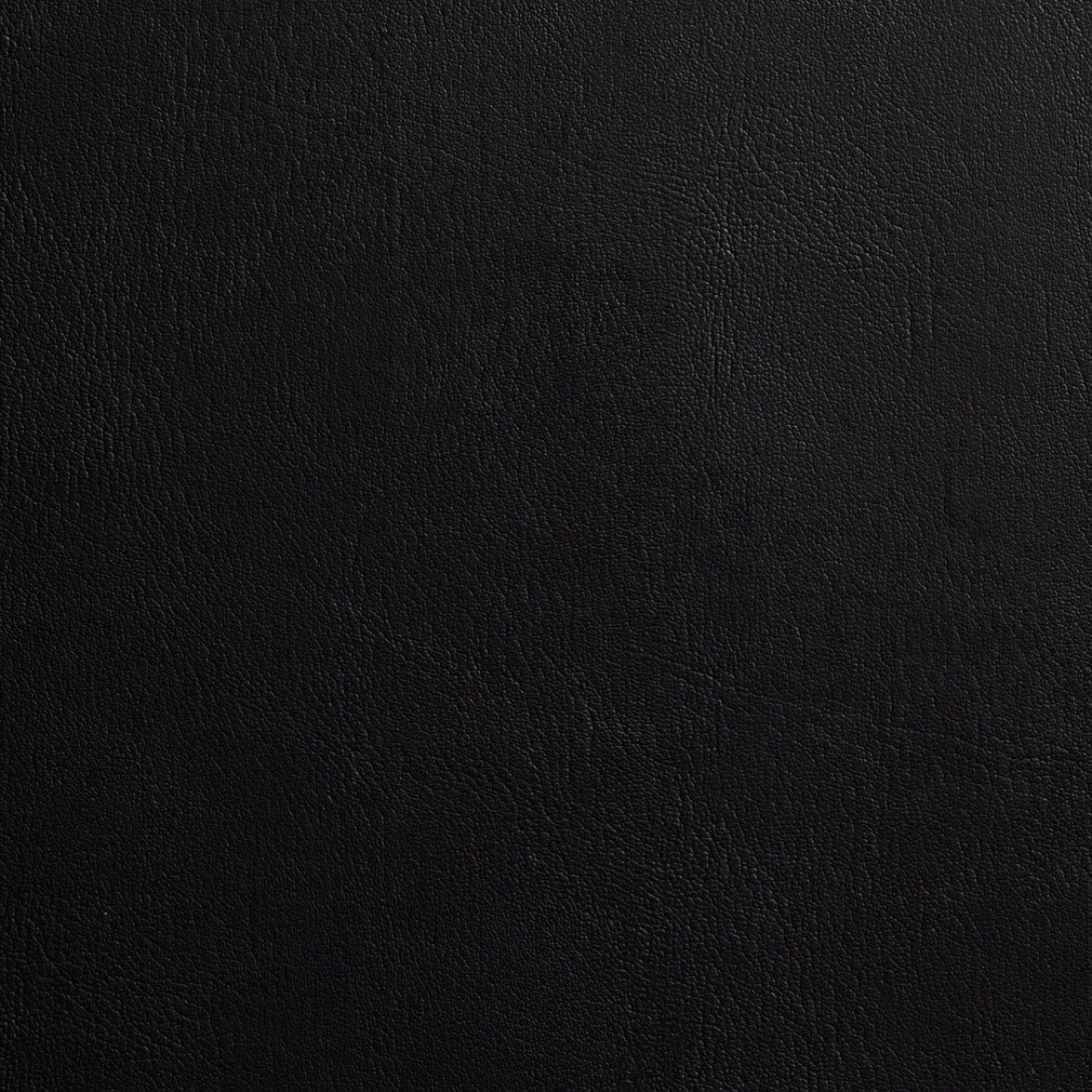 7978 Leather Grain,Plain & Solid Black Black Charlotte Fabrics Vinyl