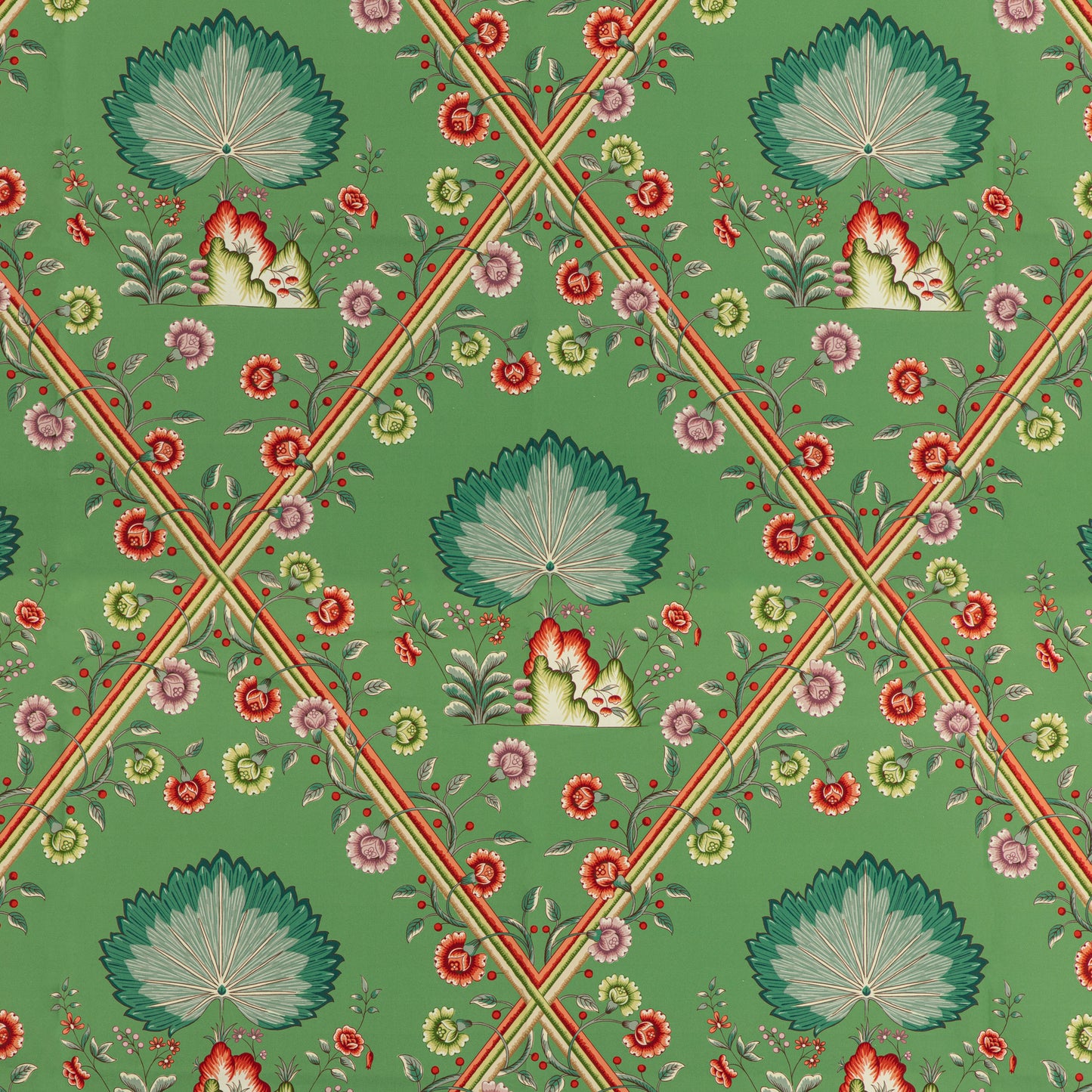 8020123-53 LOIRE PRINT EMERALD BRUNSCHWIG & FILS