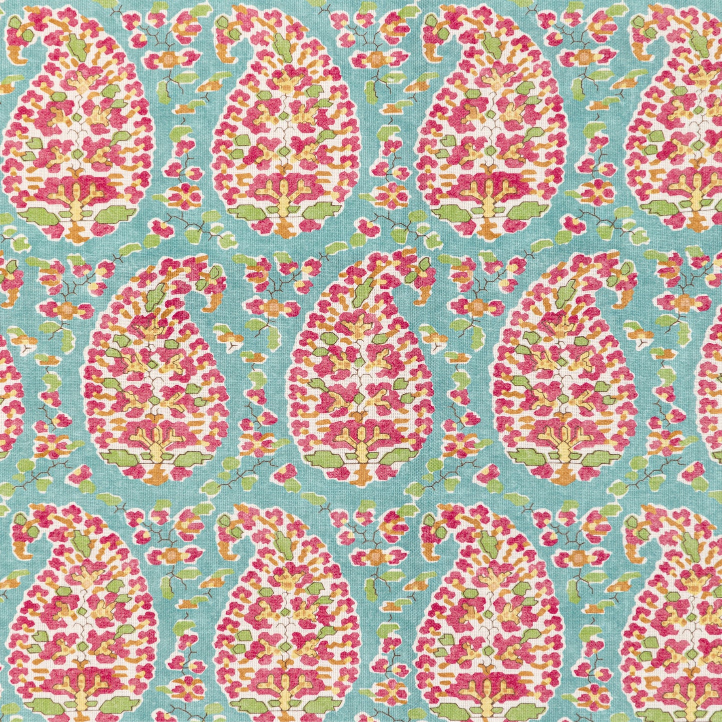 8020130-137 ROUGIER PRINT AQUA BRUNSCHWIG & FILS