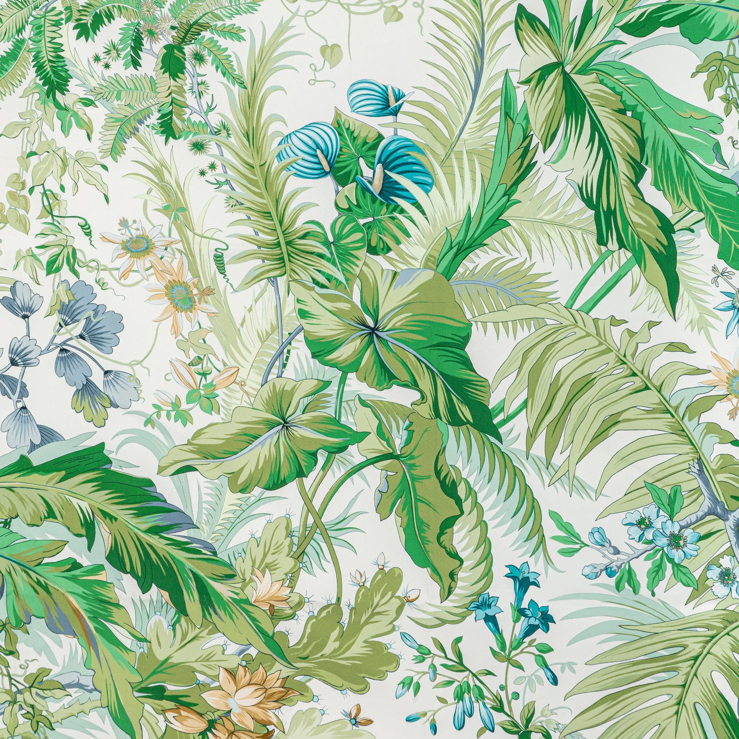 8022136-153 MAJORELLE PRINT MIST BRUNSCHWIG & FILS