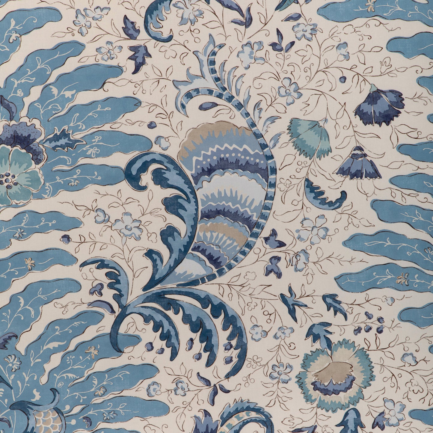 8024105-155 RIVIERE PRINT SKY BRUNSCHWIG & FILS