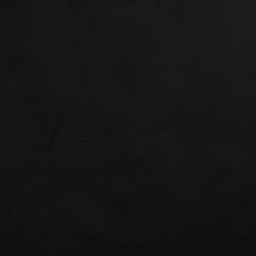 8084 Leather Grain,Plain & Solid Ebony Black Charlotte Fabrics Vinyl
