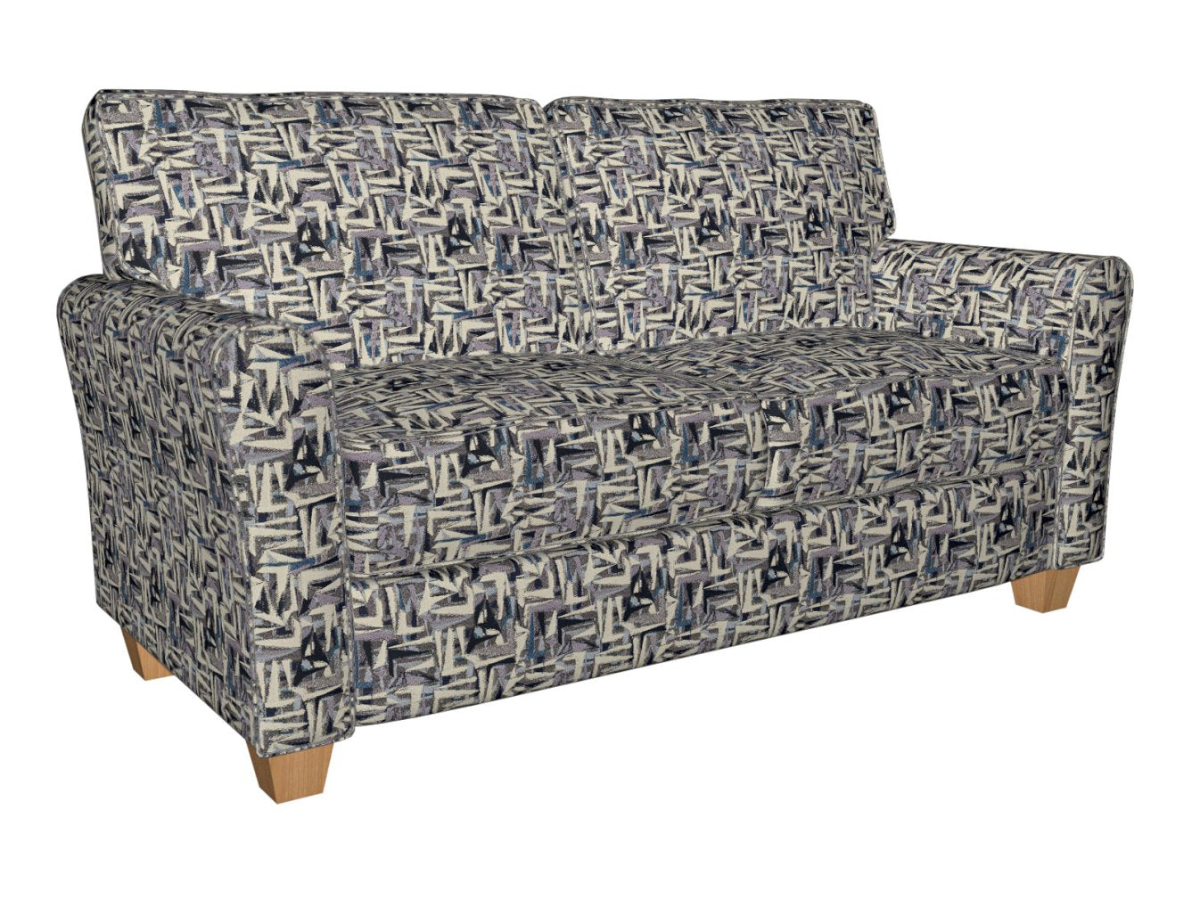 8520 Abstract & Geometric Sapphire/Abstract Blue Charlotte Fabrics