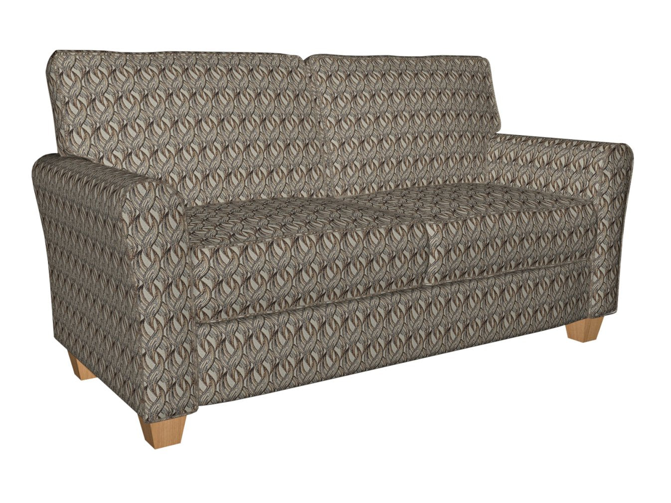 8523 Abstract & Geometric Curry Brown Charlotte Fabrics