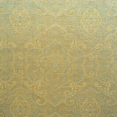 9089-113 PAISLEY SHEER BLUE STONE KRAVET COUTURE DRAPERY