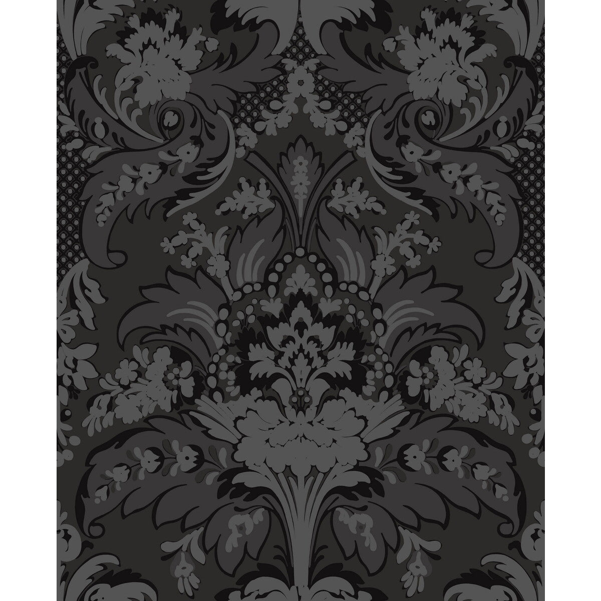 94/5030-CS ALDWYCH Black And Graphite Cole & Son Wallpaper