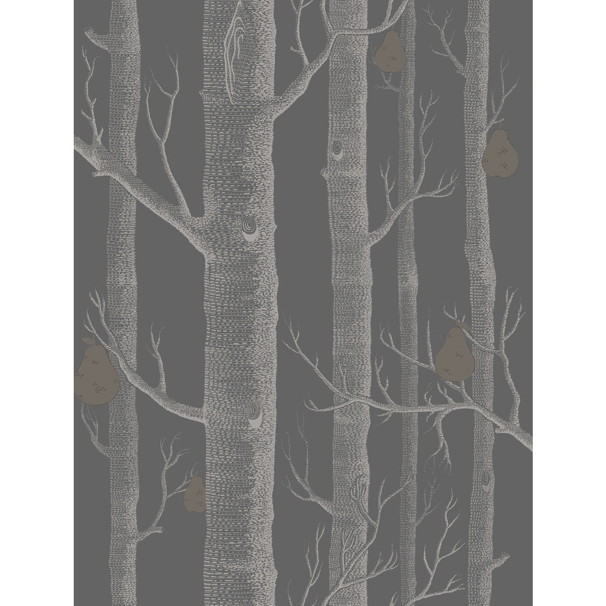 95/5031-CS WOODS & PEARS GILVER/BLACK COLE & SON Wallpaper