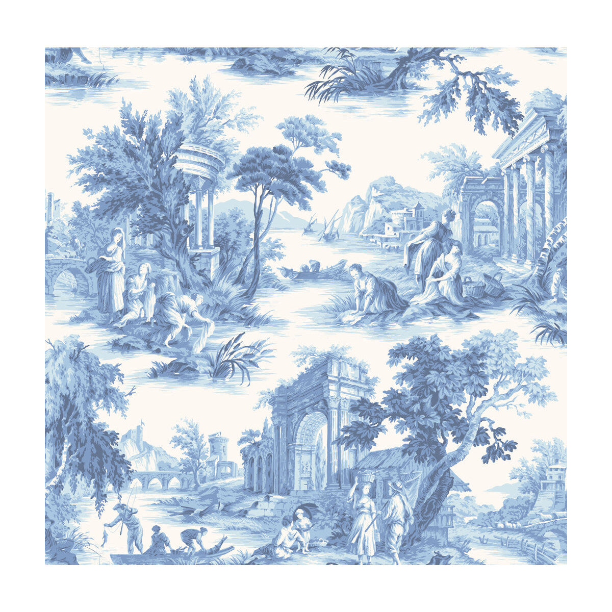 99/1001-CS VILLANDRY Cobalt Blue Cole & Son Wallpaper