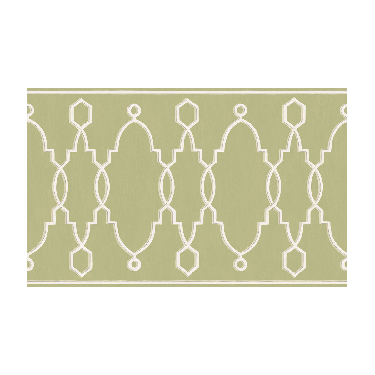 99/3012-CS PARTERRE BORDER LEAF GREEN COLE & SON Wallpaper