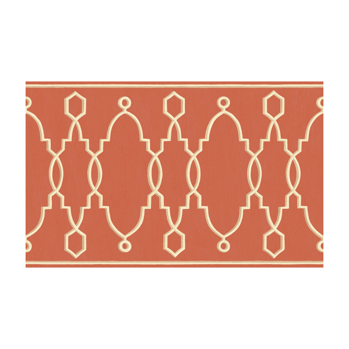 99/3018-CS PARTERRE BORDER RED COLE & SON Wallpaper