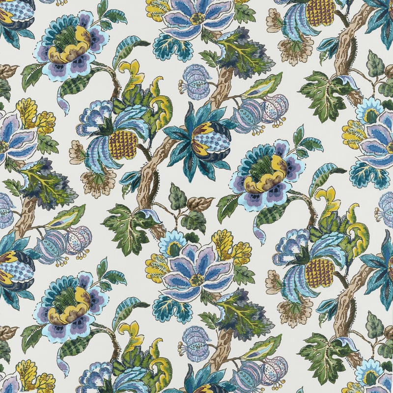 AF16137 Anna French Lavender and Blue Fabric