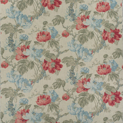 AM100449-517 PEONY SEA CORAL KRAVET COUTURE Fabrics Drapery Upholstery