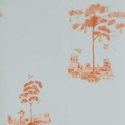 AMW10055-1211 PEAR TREE SUNSETORANGE KRAVET COUTURE Wallpaper