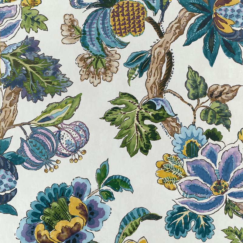 AT16137 Anna French Lavender and Blue Wallpaper