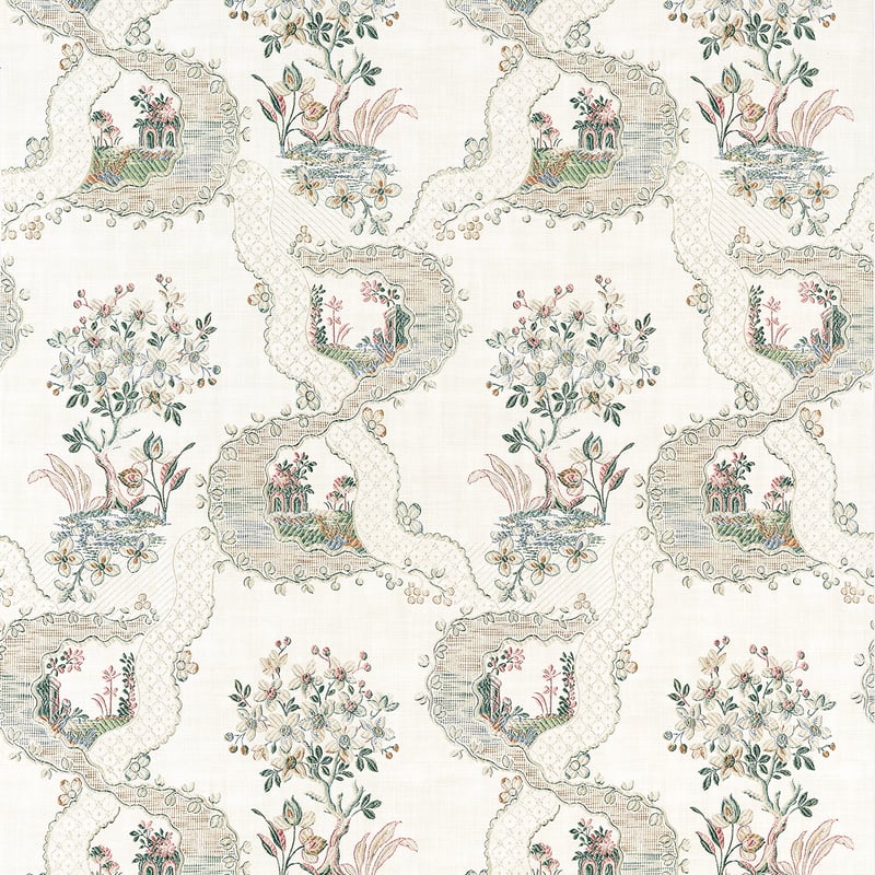 AT16158 Anna French Beige Wallpaper