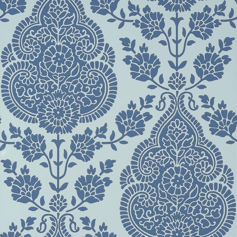 AT57868 Anna French Blue Wallpaper