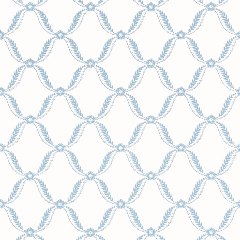 AT57881 Anna French Soft Blue Wallpaper