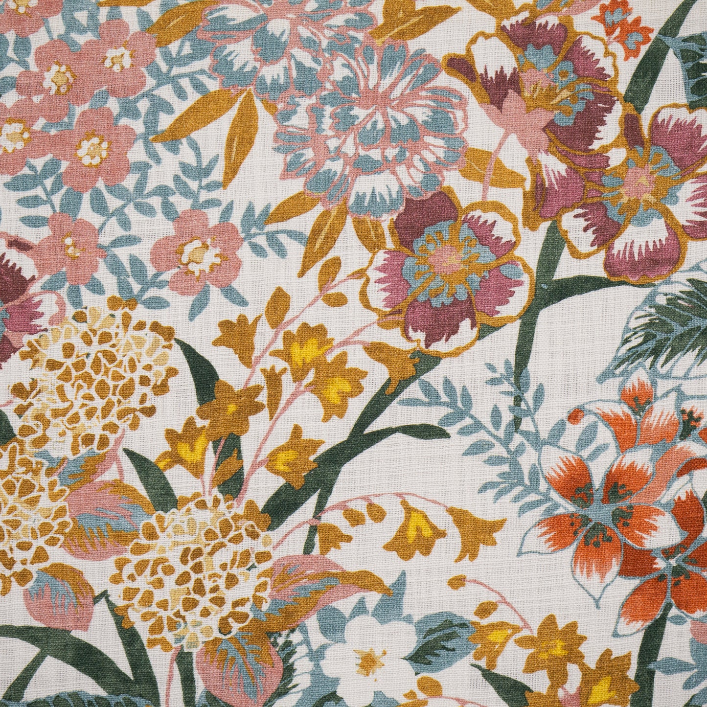 AU1703 Maxwell DRAPERY/MULTI- PATTERN # 703 DAHLIA CT-BITTERSWEET
