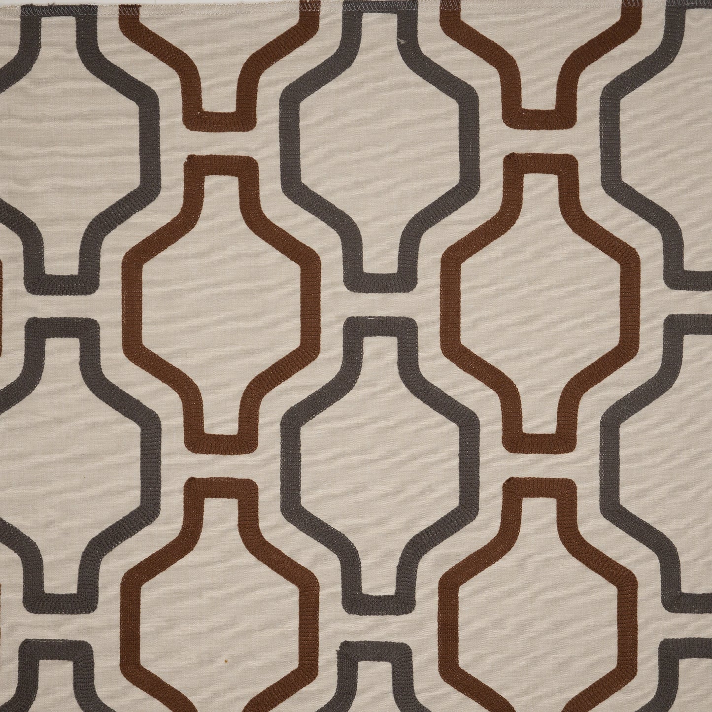 AU3606 Maxwell DRAPERY/MULTI- PATTERN # 606 CAROB CT-TIGERSEYE