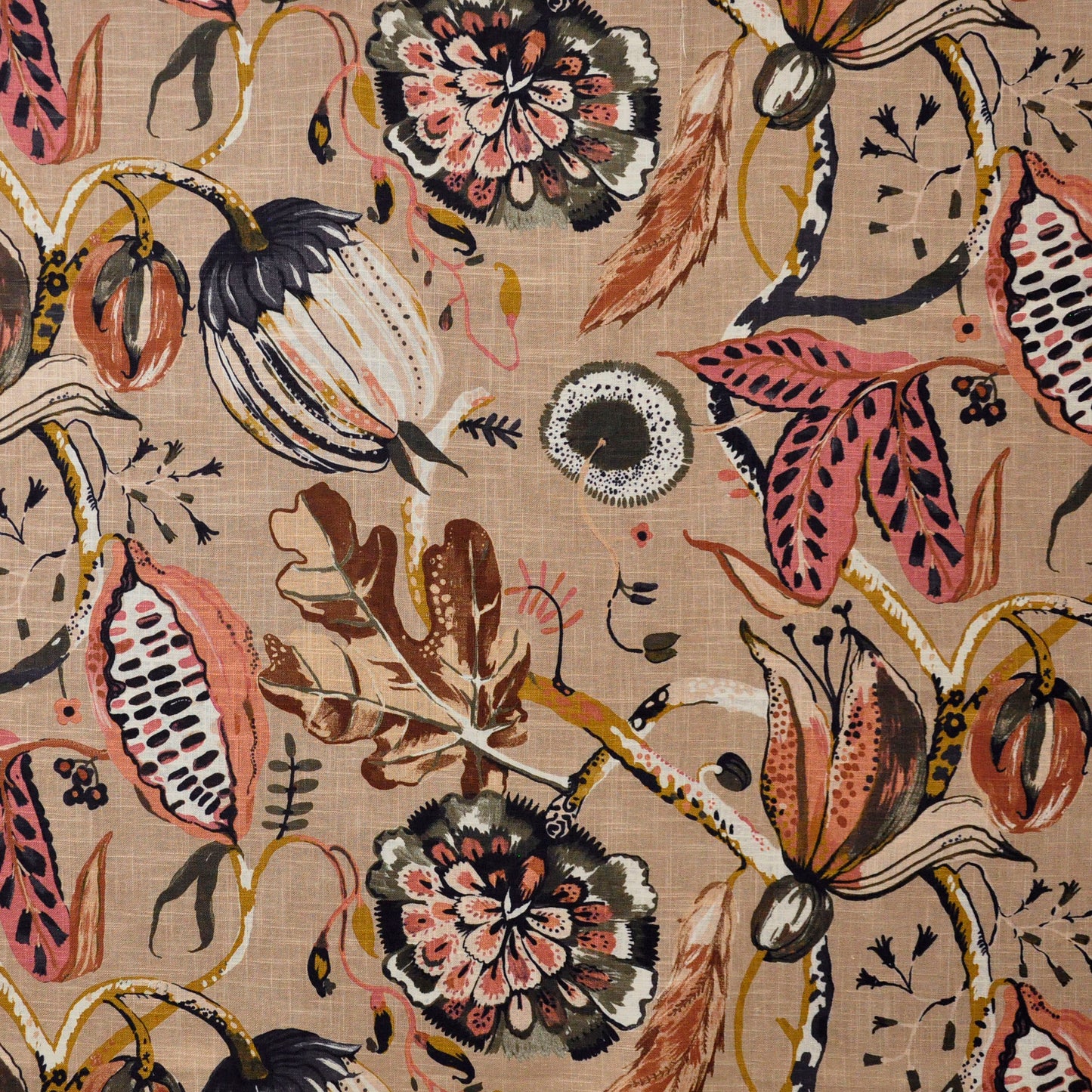 BEJ705 Maxwell UPHOLSTERY PATTERNS # 705 TERRACOTTA CT-LYCHEE
