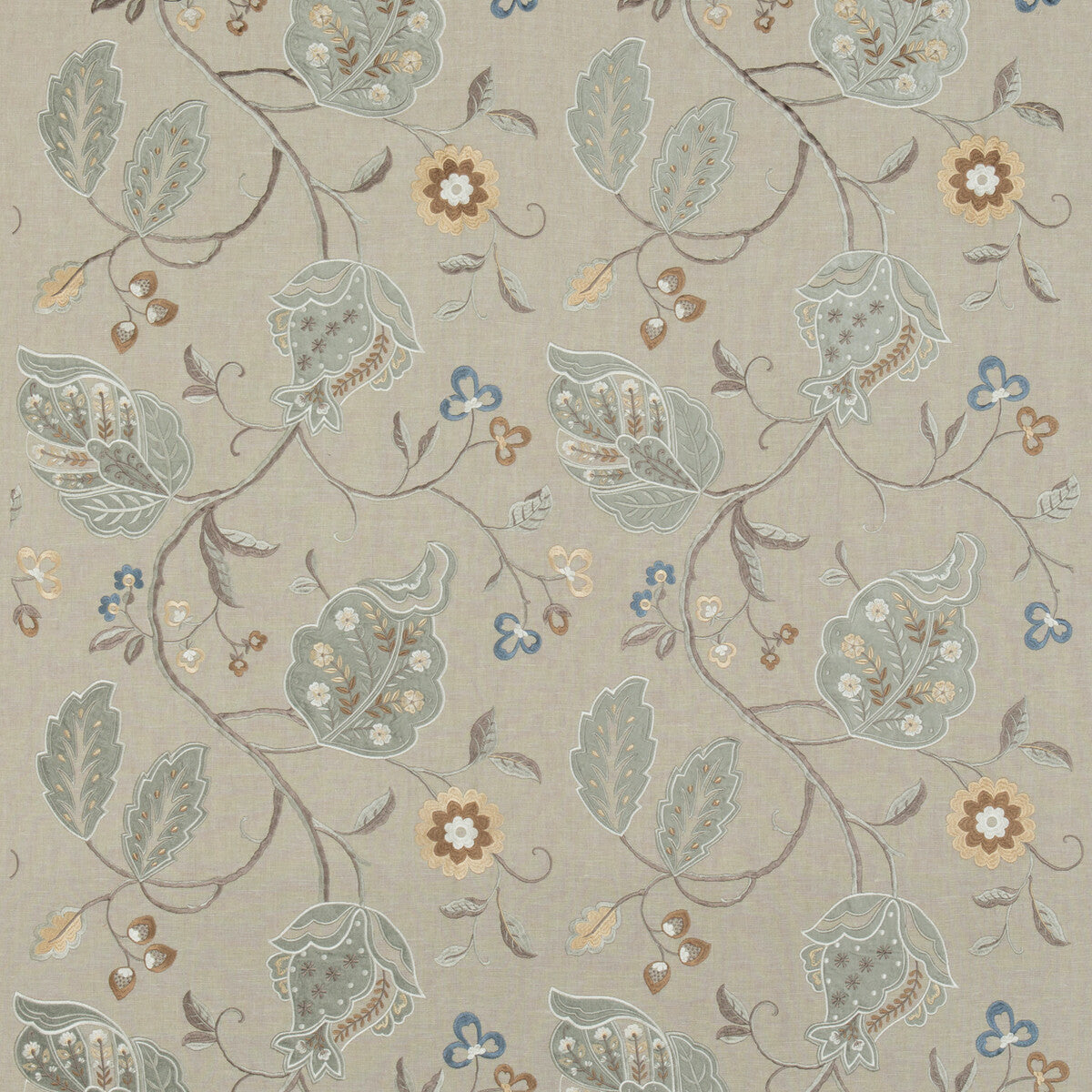 BF10531-3 CALTHORPE AQUA G P & J BAKER DRAPERY