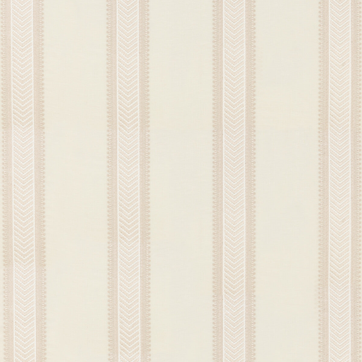 BF10799-1 KERRIS STRIPE IVORY/STONE G P & J BAKER Fabrics Drapery Upholstery