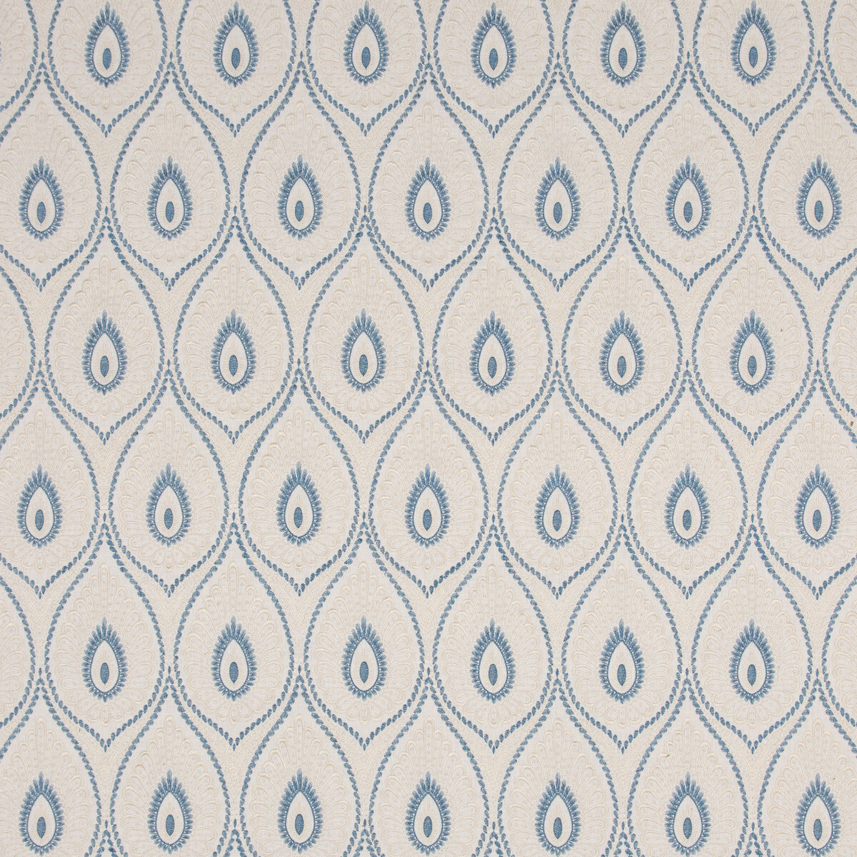 BF10955-1 ASHMORE BLUE G P & J BAKER DRAPERY