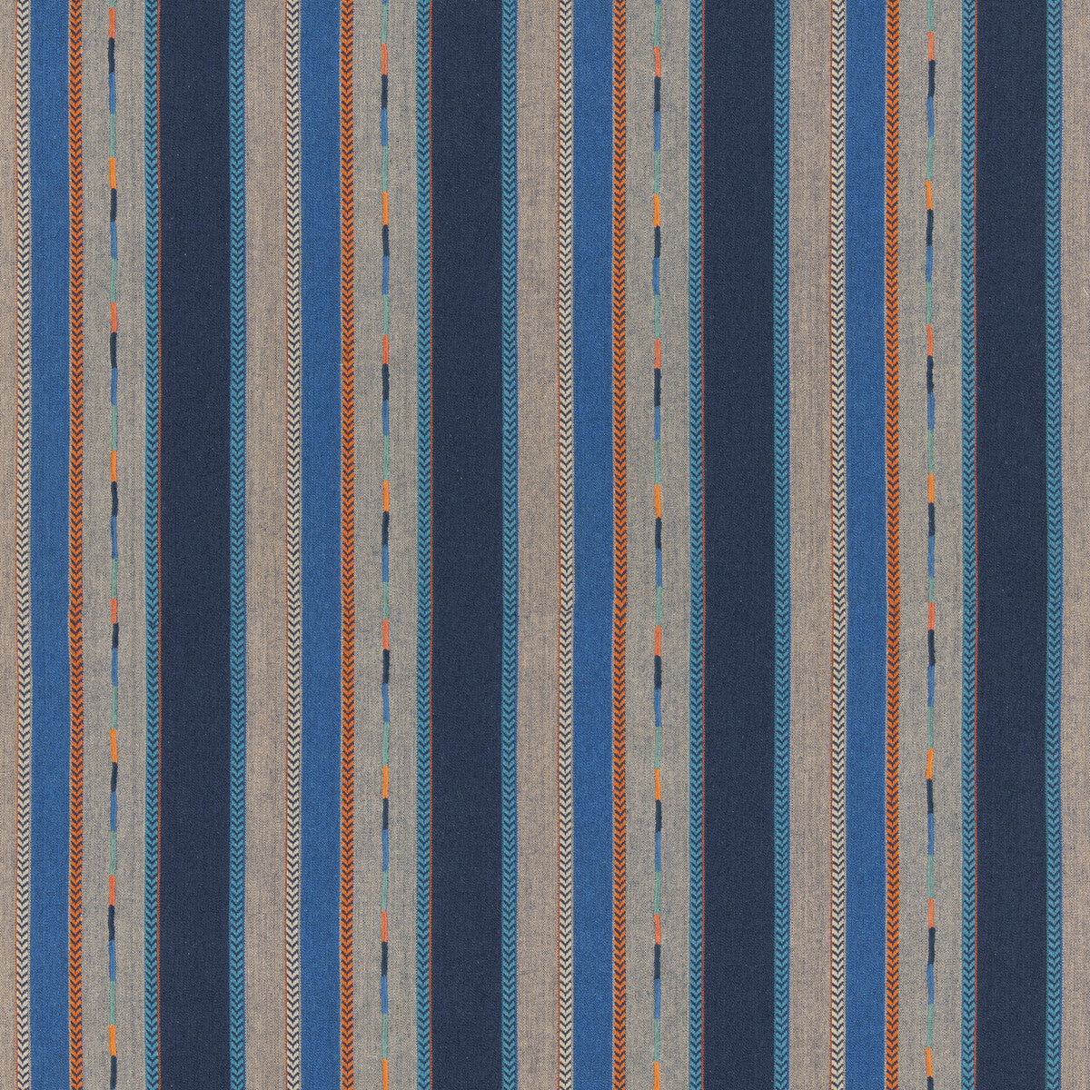 BF11062-2 BUNTY INDIGO G P & J BAKER Fabrics Drapery Upholstery