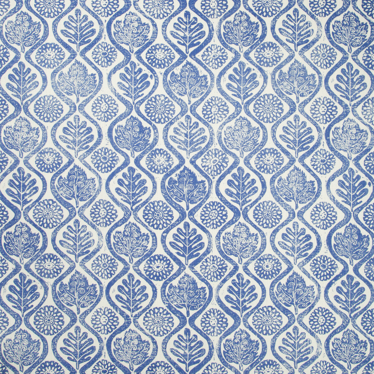 BFC-3514-50 OAKLEAVES AZURE LEE JOFA Fabrics Drapery Upholstery