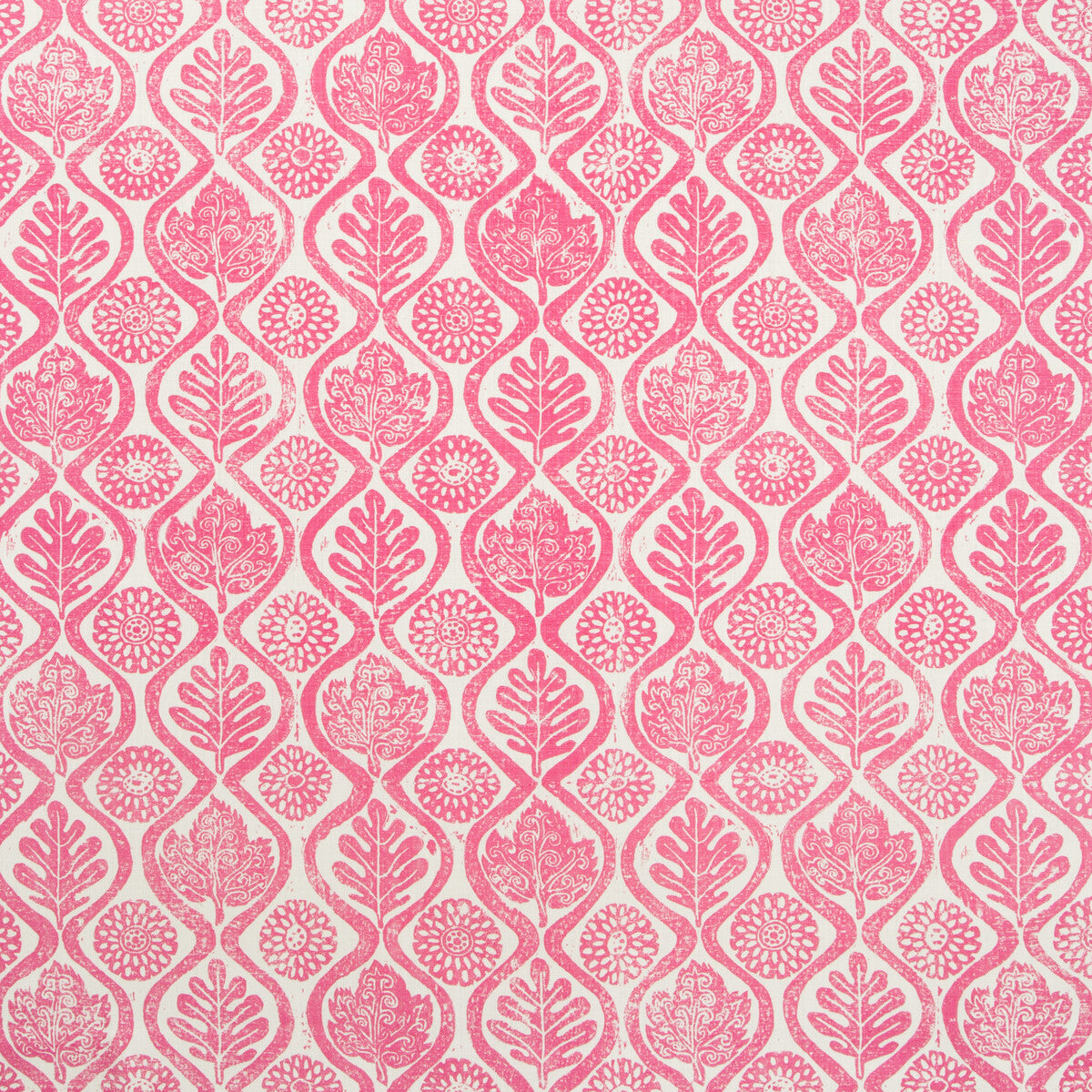 BFC-3514-7 OAKLEAVES FUSCHIA LEE JOFA Fabrics Drapery Upholstery