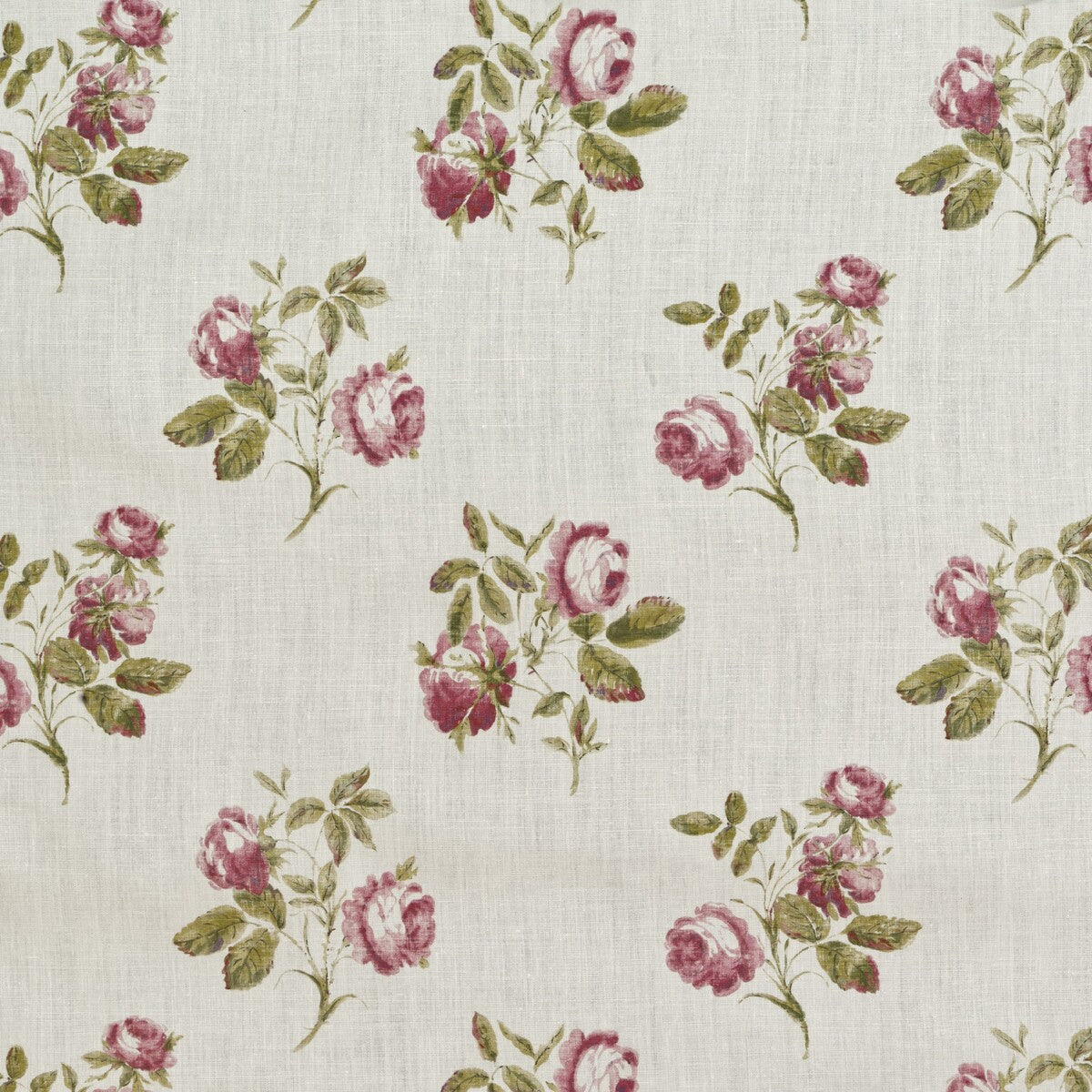BFC-3661-723 SIMSBURY ROSE/GREEN LEE JOFA Fabrics Drapery Upholstery