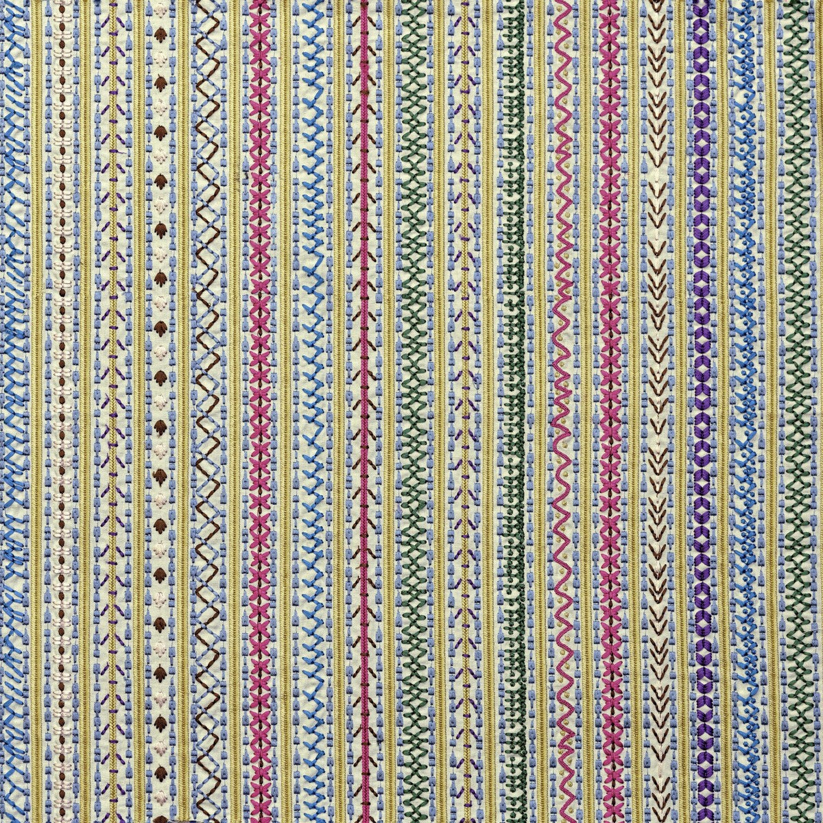BFC-3680-457 CAPRI YELLOW/MULTI LEE JOFA Fabrics Drapery Upholstery