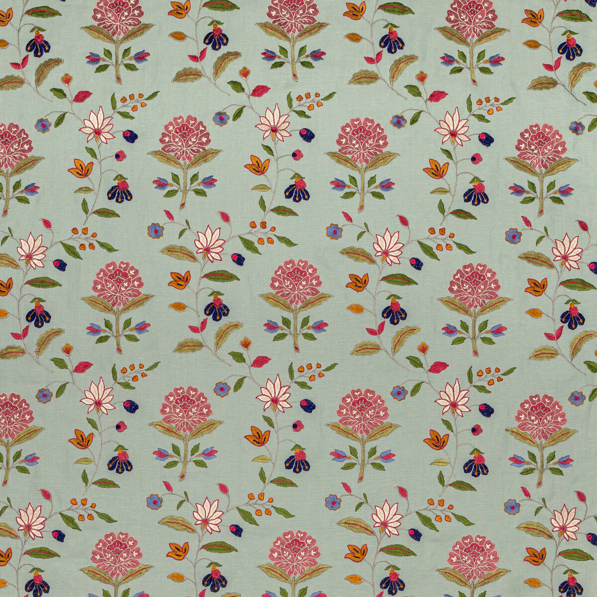 BFC-3693-73 KALLA PINK/GREEN LEE JOFA DRAPERY