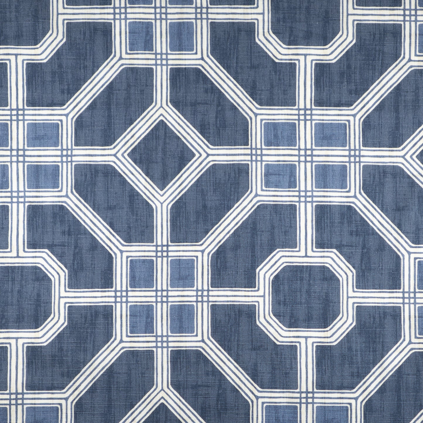 BFS514 Maxwell DRAPERY/MULTI- PATTERN # 514 TRUE BLUE CT-TWILIGHT