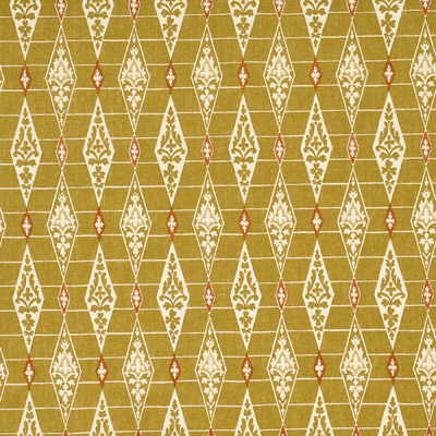 BP10055-2 CRANLEY LIME/OR G P & J BAKER Fabrics Drapery Upholstery