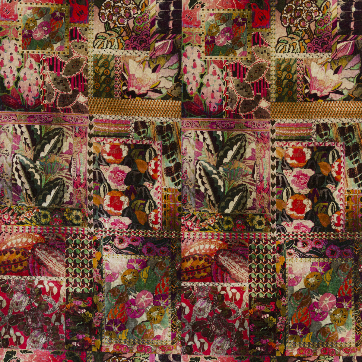 BP10629-3 BARCELONA MAGENTA G P & J BAKER Fabrics Drapery Upholstery