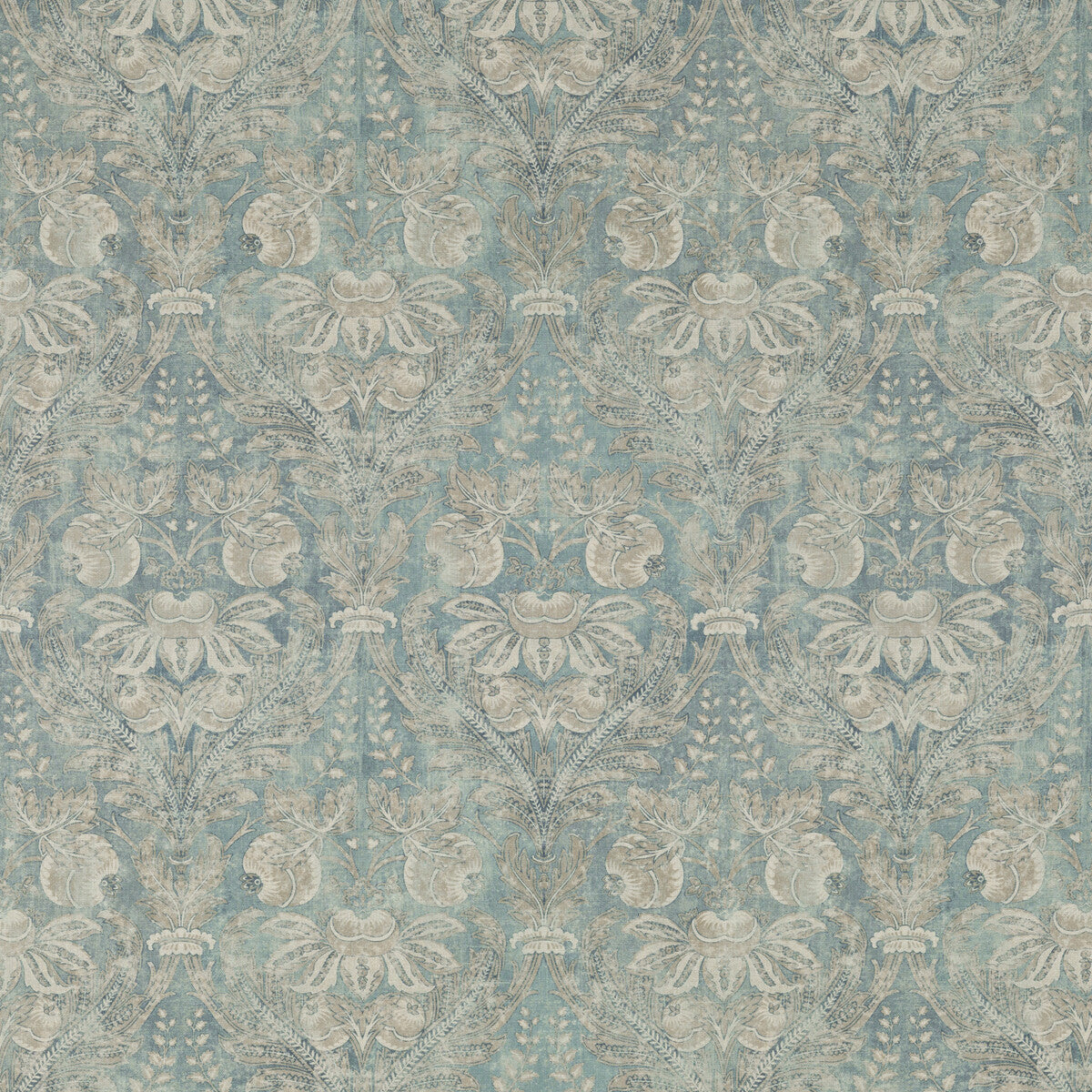 BP10828-1 LAPURA DAMASK BLUE G P & J BAKER Fabrics Drapery Upholstery