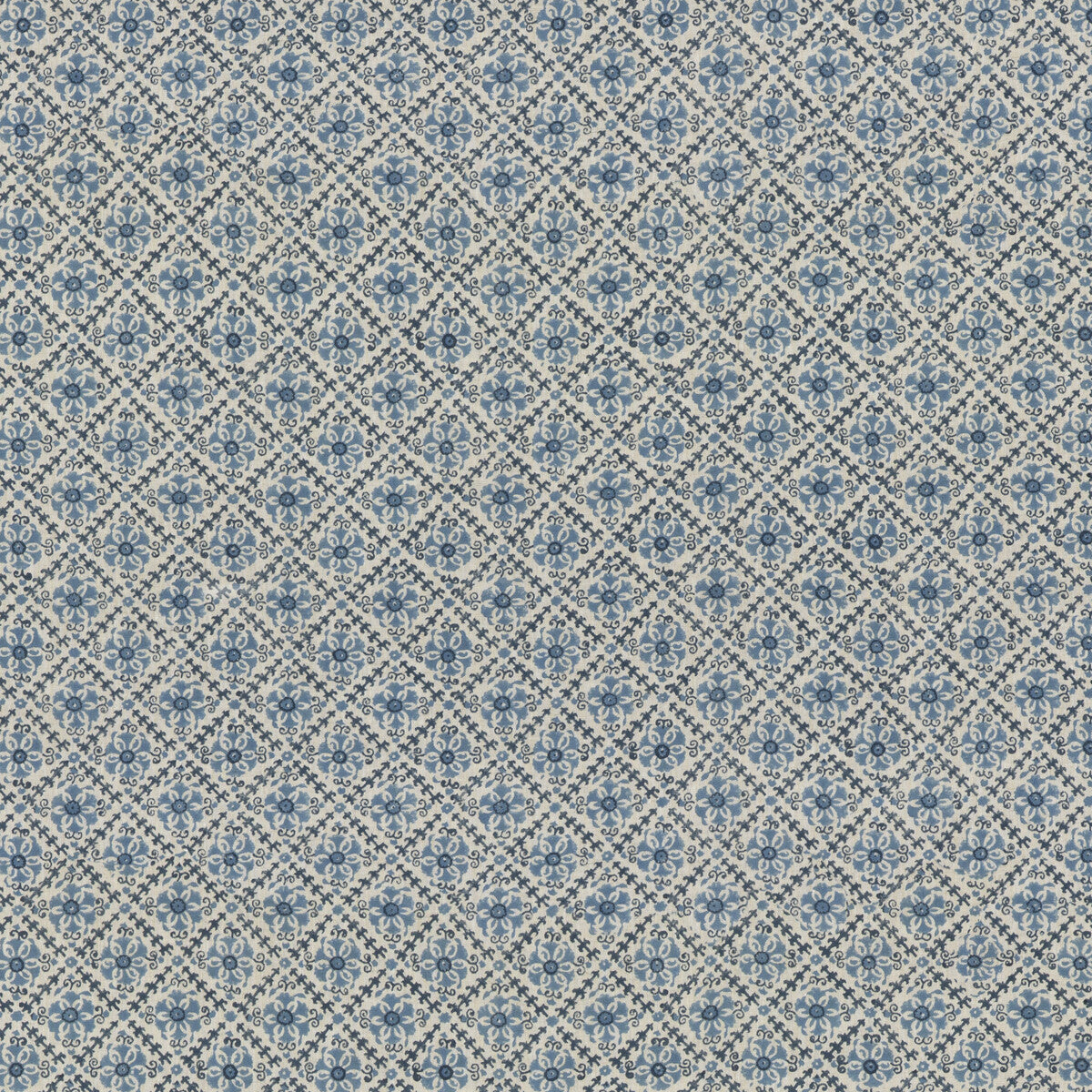 BP10909-1 CAMDEN TRELLIS BLUE G P & J BAKER Fabrics Drapery Upholstery