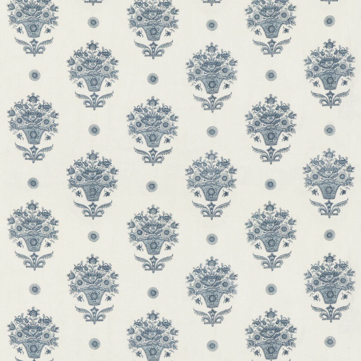 BP10913-1 PONDICHERRY INDIGO G P & J BAKER Fabrics Drapery Upholstery