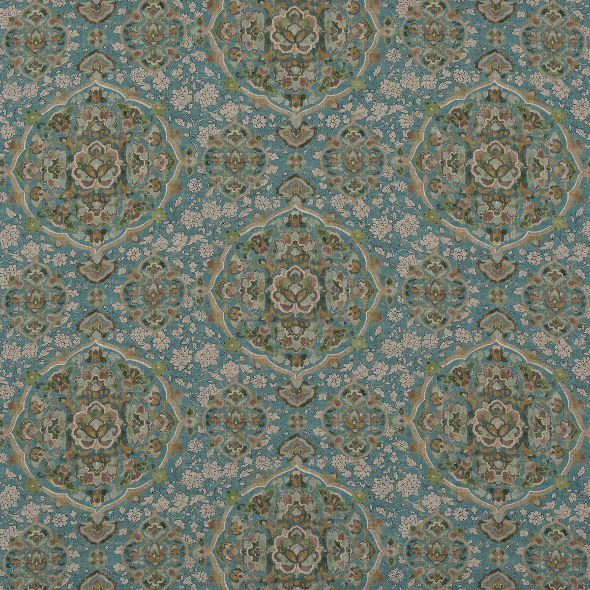 BP10928-2 KIANA TEAL G P & J BAKER Fabrics Drapery Upholstery