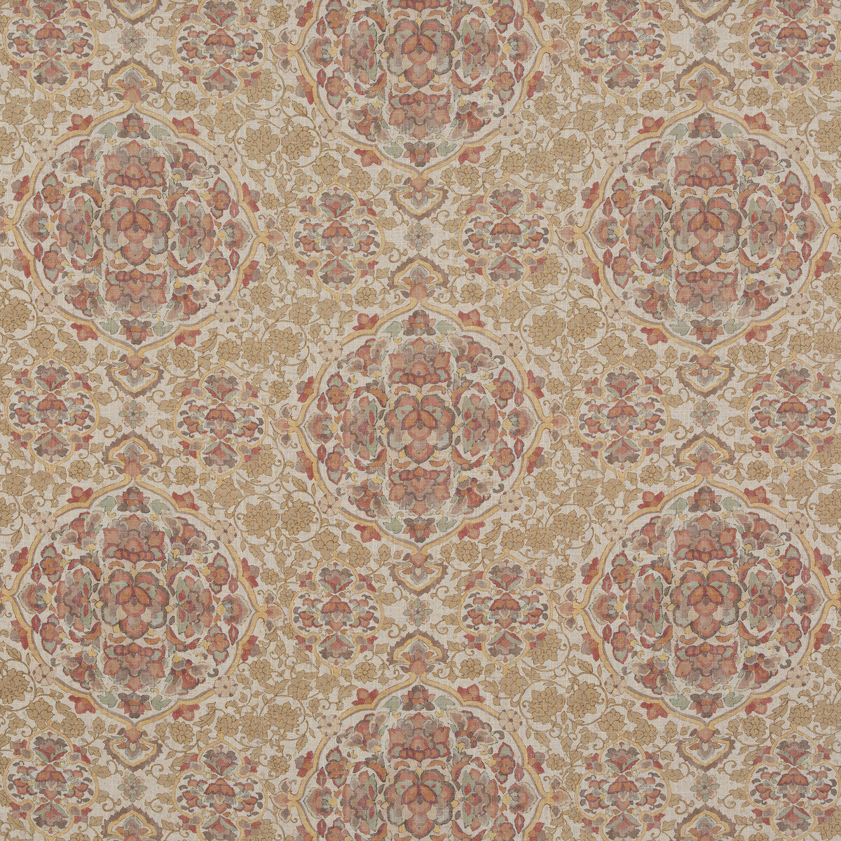 BP10928-3 KIANA RED/AQUA G P & J BAKER Fabrics Drapery Upholstery