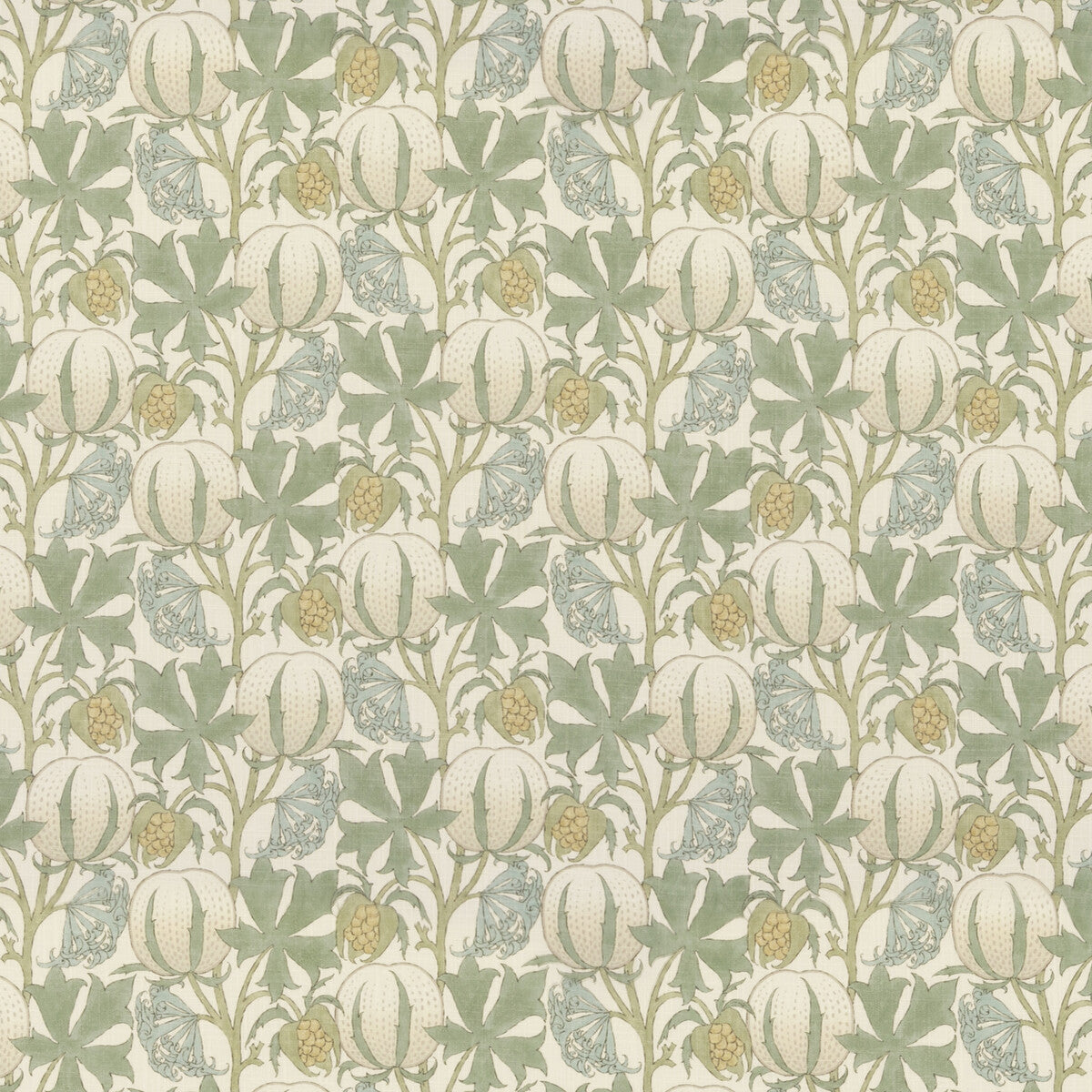 BP10981-2 PUMPKINS AQUA G P & J BAKER Fabrics Drapery Upholstery