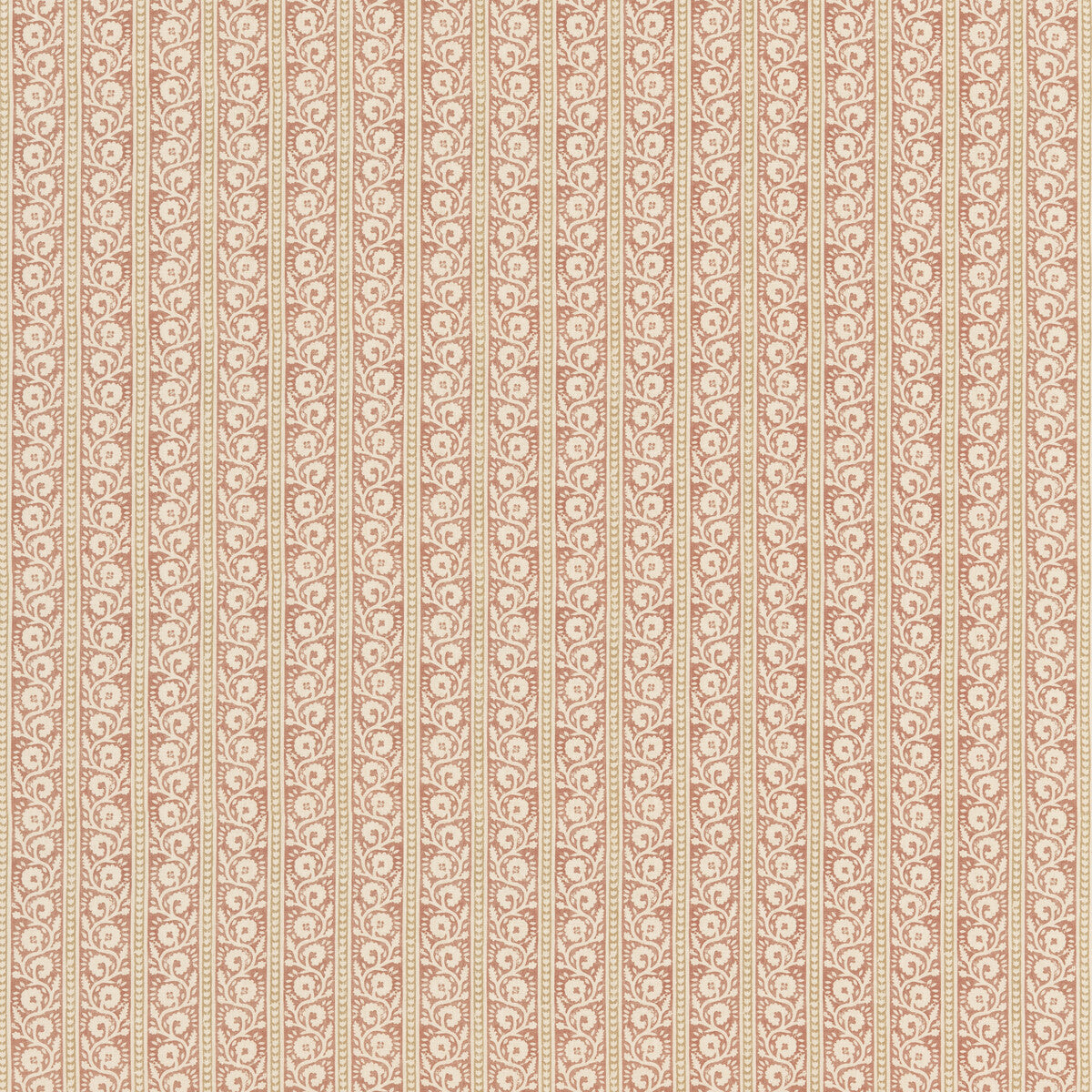 BP10999-3 BIBURY RED/SAND G P & J BAKER Fabrics Drapery Upholstery