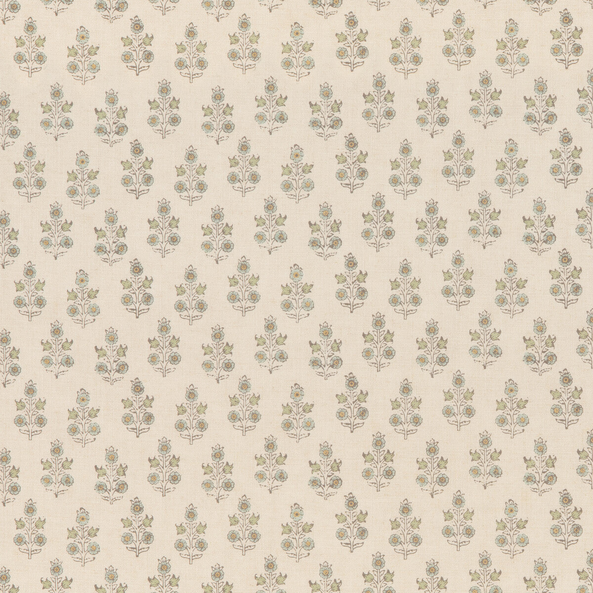 BP11003-4 POPPY SPRIG AQUA G P & J BAKER Fabrics Drapery Upholstery