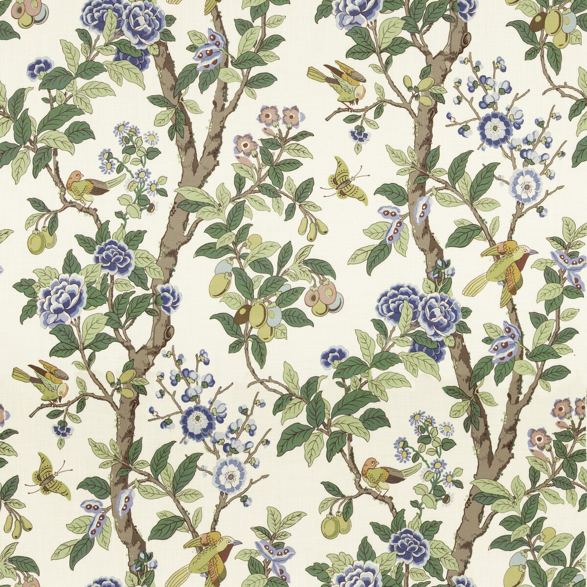 BP11072-2 ELDON BLUE/GREEN G P & J BAKER Fabrics Drapery Upholstery