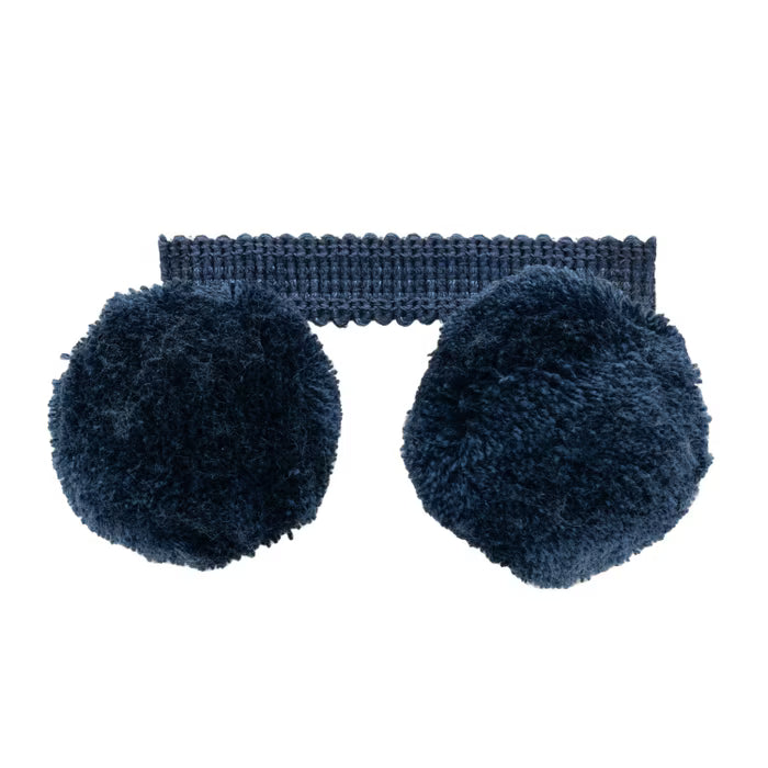 BUBB-2 STOUT BUBBLE TASSEL FRINGE 2 NAVY NAVY TRIMMING