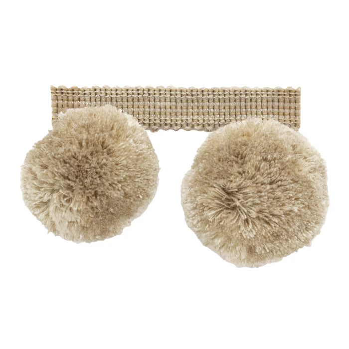 BUBB-7 STOUT BUBBLE TASSEL FRINGE 7 TAUPE TAUPE TRIMMING