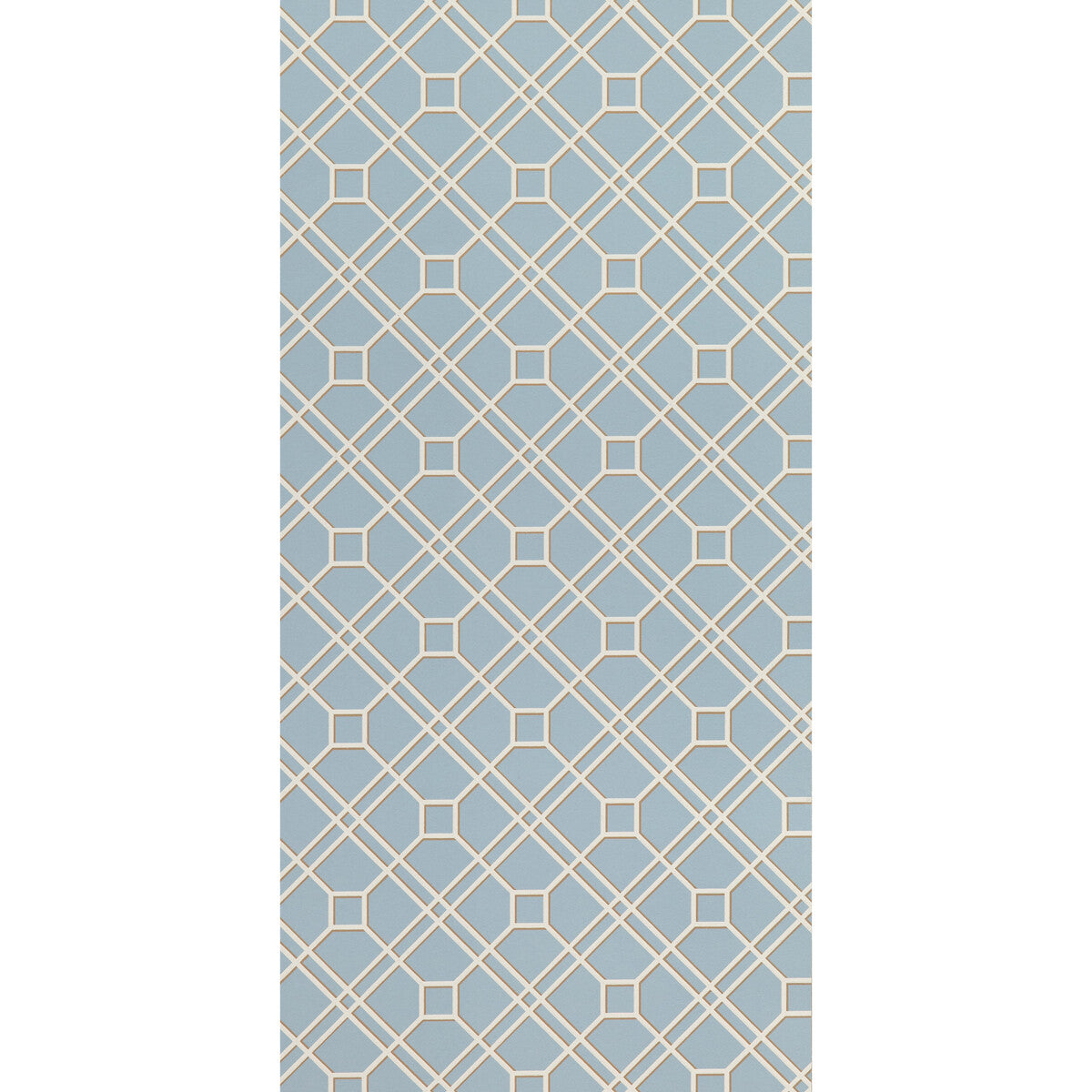BW45071-9 LANGDALE TRELLIS SOFT BLUE G P & J BAKER Wallpaper